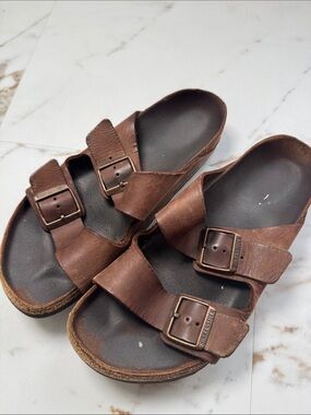 Birkenstock Arizona Sandals Men’s size 11 hike travel camp granola